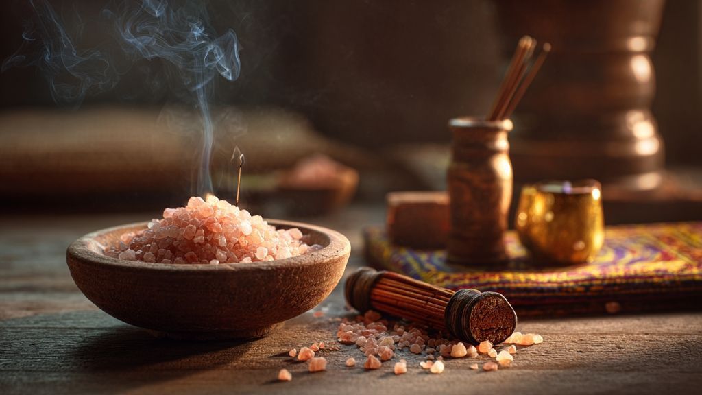 En quoi le sel rose de l'Himalaya favorise-t-il l'harmonisation des chakras et la méditation ?
