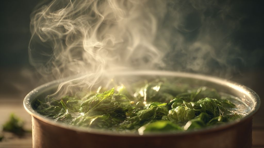 Pourquoi saler l'eau de cuisson et à quelle température cuire les épinards