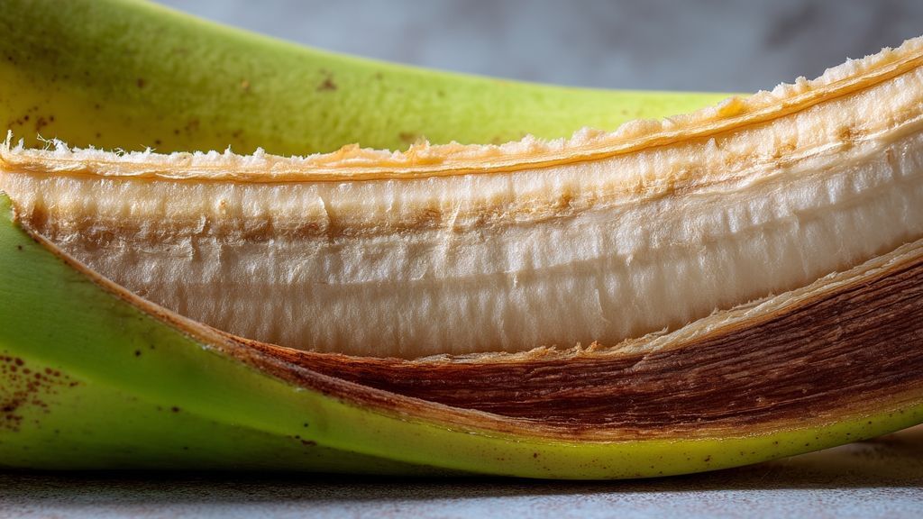 Quelle différence entre bananes mûres et bananes vertes pour le transit
