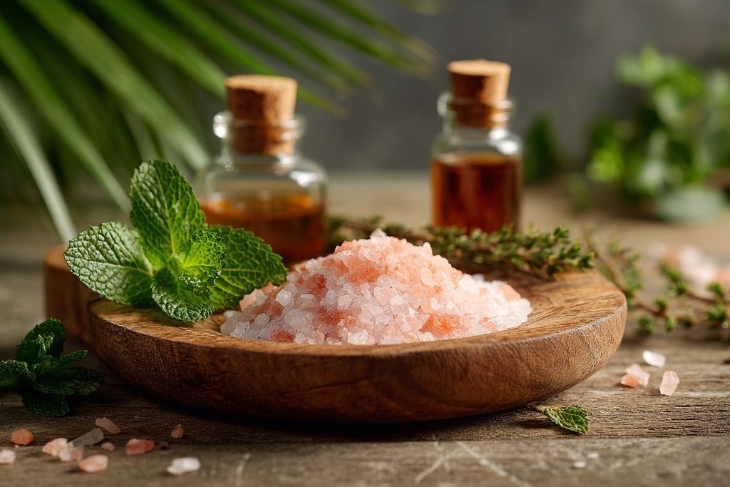 Sel rose de l'Himalaya vertus spirituelles et usages pour la purification énergétique et la méditation