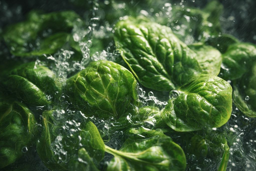 Temps de cuisson épinards frais à l'eau pour une texture fondante et une couleur verte éclatante